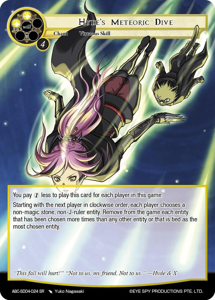 Hyde’s Meteoric Dive (4024) [ABC-SD] - Force of Will Single