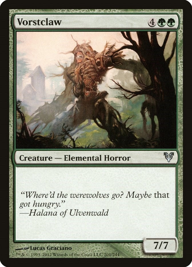 Vorstclaw (201) [AVR] - MTG Single