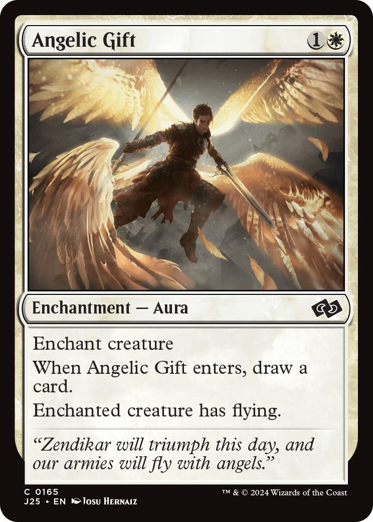 Angelic Gift (165) [J25] - MTG Single