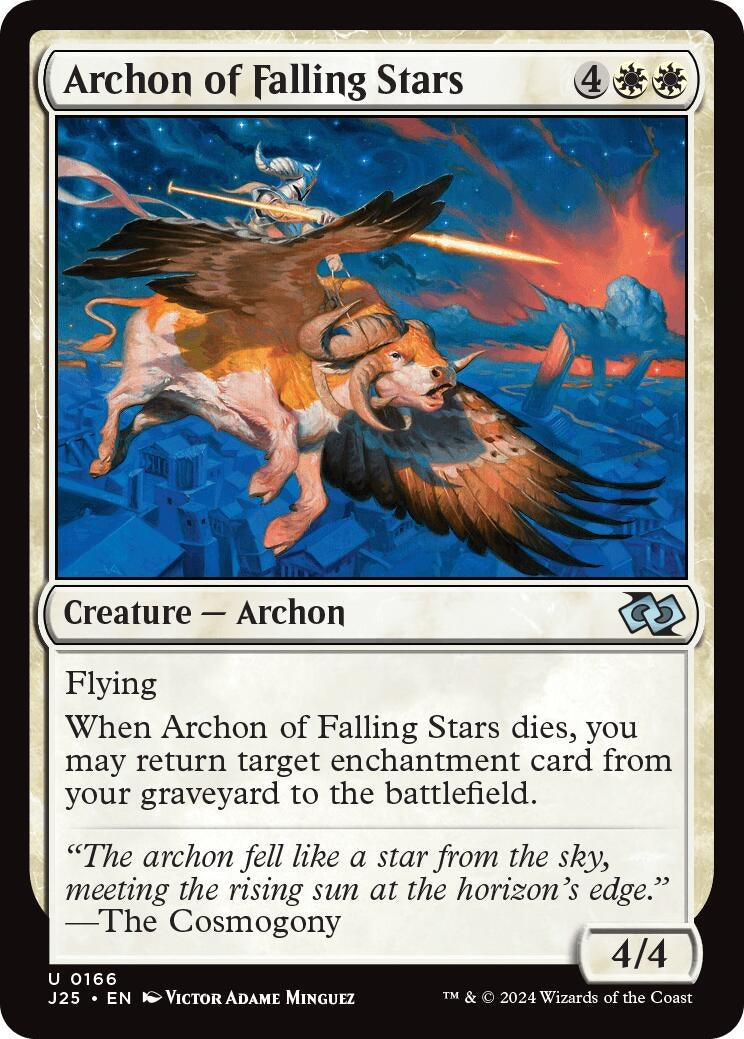 Archon of Falling Stars (166) [J25] - MTG Single