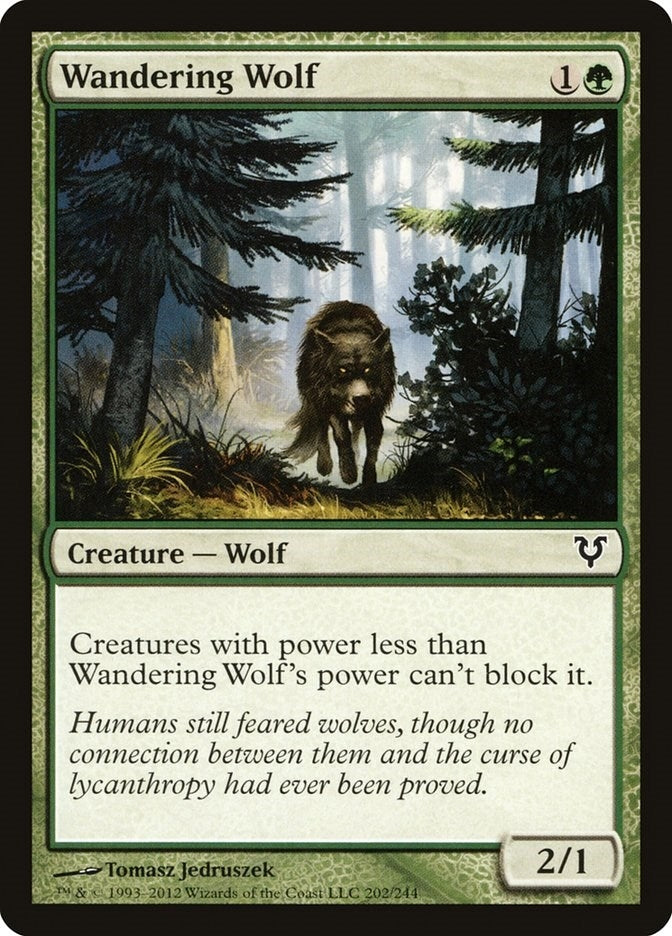 Wandering Wolf (202) [AVR] - MTG Single
