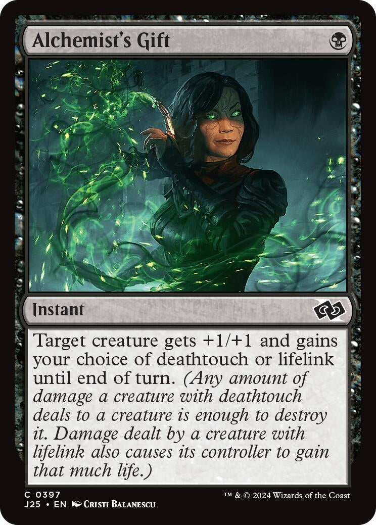 Alchemist’s Gift (397) [J25] - MTG Single