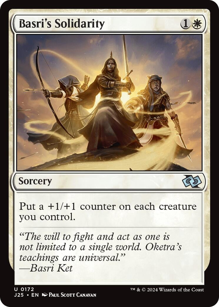 Basri’s Solidarity (172) [J25] - MTG Single