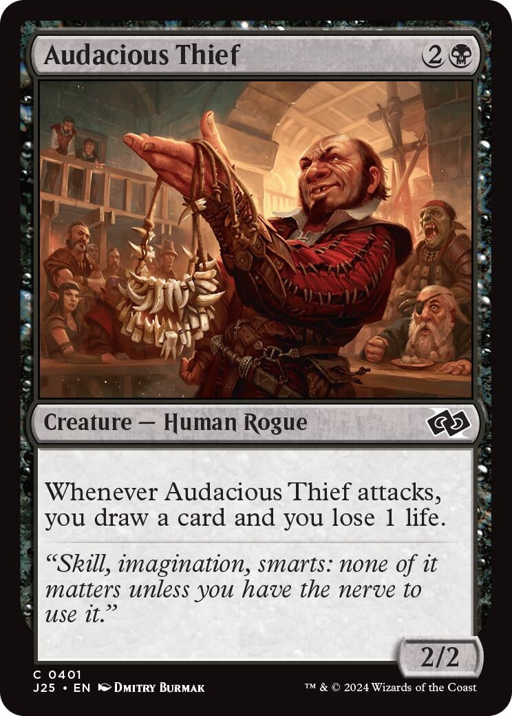 Audacious Thief (401) [J25] - MTG Single