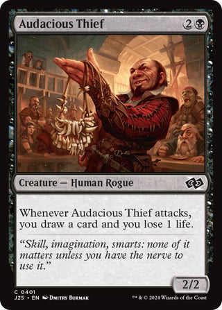 Audacious Thief (401) [J25] - MTG Single