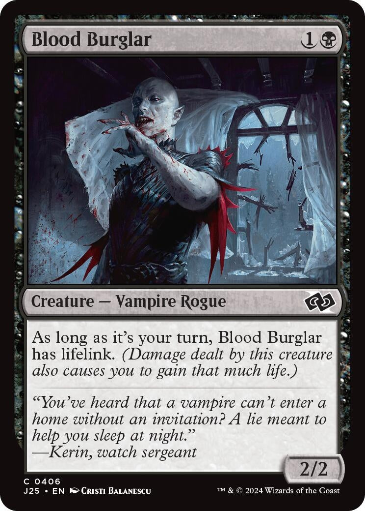 Blood Burglar (406) [J25] - MTG Single