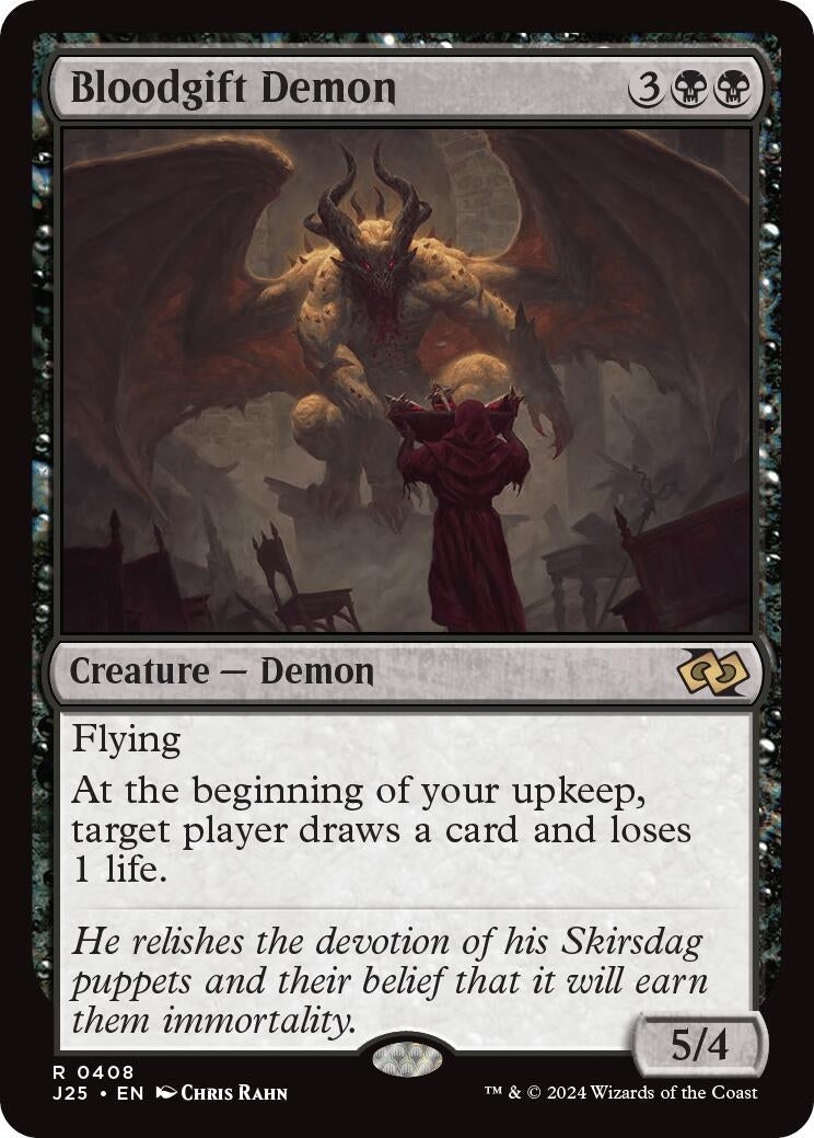 Bloodgift Demon (408) [J25] - MTG Single