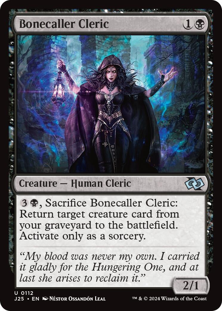 Bonecaller Cleric (112) [J25] - MTG Single