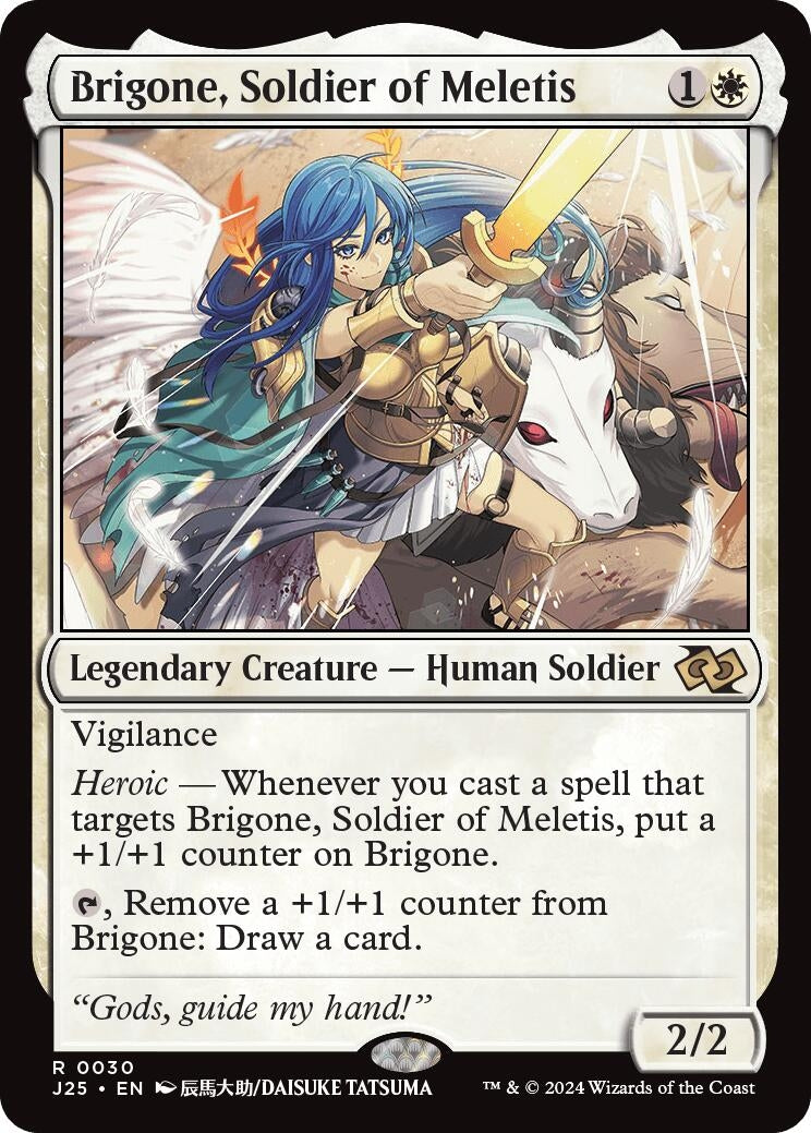 Brigone Soldier of Meletis (Anime) (30) [J25] - MTG Single