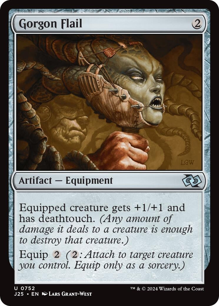 Gorgon Flail (752) [J25] - MTG Single
