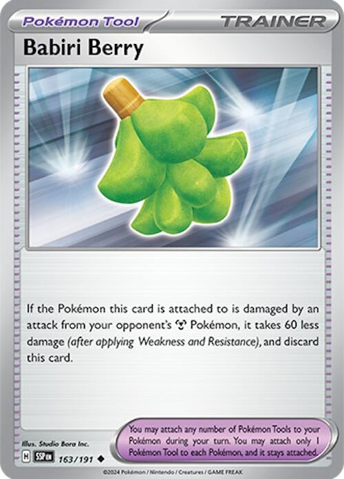 Babiri Berry (163/191) [SV08: Surging Sparks] - Pokemon Single