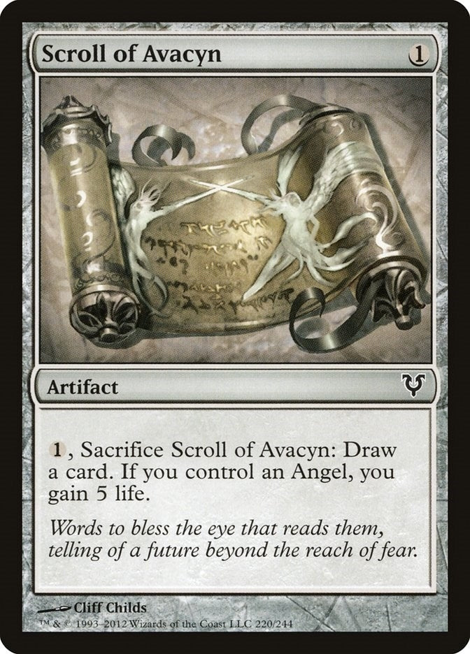 Scroll of Avacyn (220) [AVR] - MTG Single