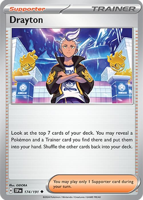 Drayton - 174/191 (174/191) [SV08: Surging Sparks] - Pokemon Single