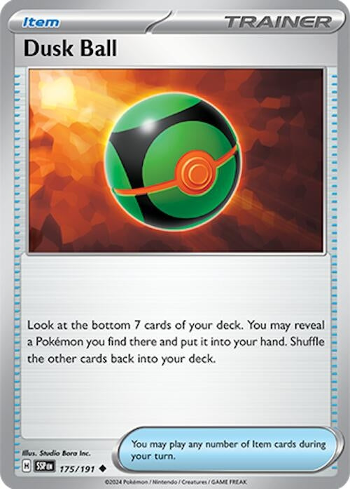 Dusk Ball (175/191) [SV08: Surging Sparks] - Pokemon Single