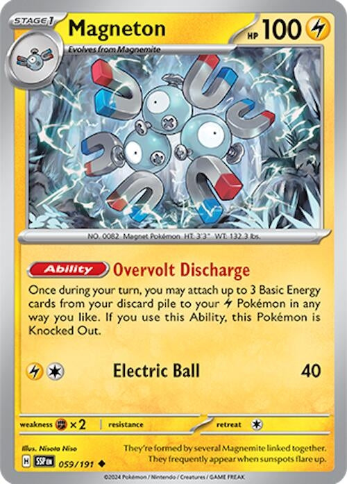 Magneton (059/191) [SV08: Surging Sparks] - Pokemon Single