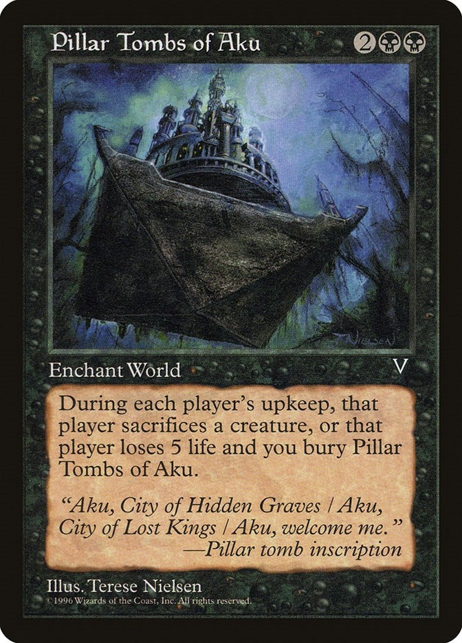 Pillar Tombs of Aku [VIS] - MTG Single