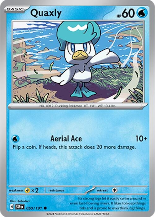 Quaxly (050/191) (SV08: Surging Sparks)
