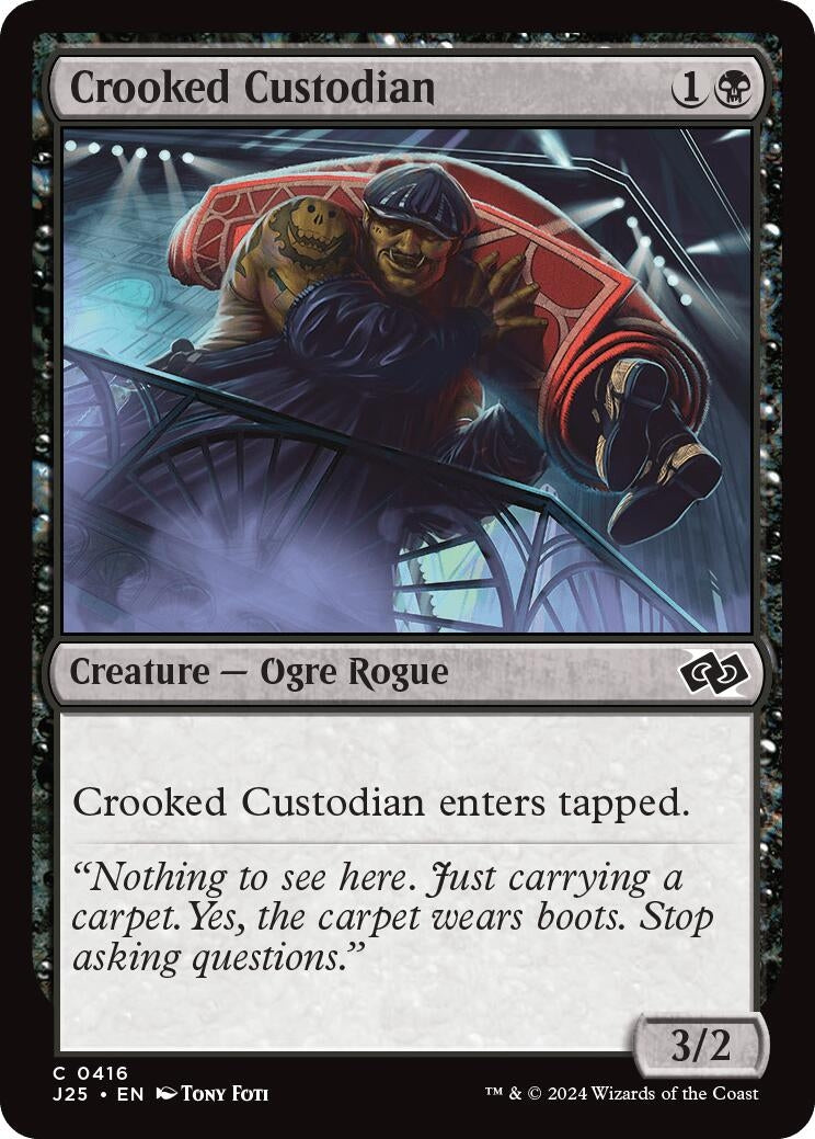 Crooked Custodian (416) [J25] - MTG Single