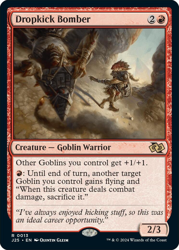 Dropkick Bomber (13) [J25] - MTG Single