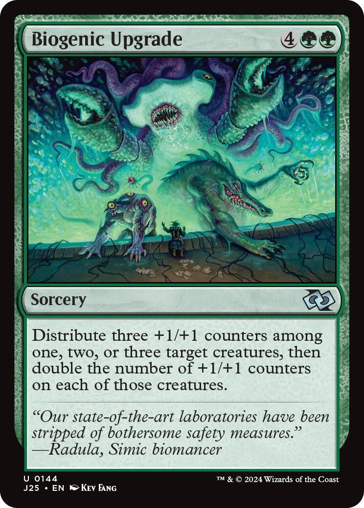 Biogenic Upgrade (144) [J25] - MTG Single