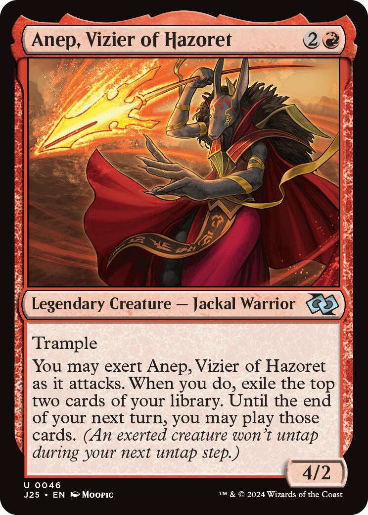 Anep Vizier of Hazoret (Anime) (46) [J25] - MTG Single