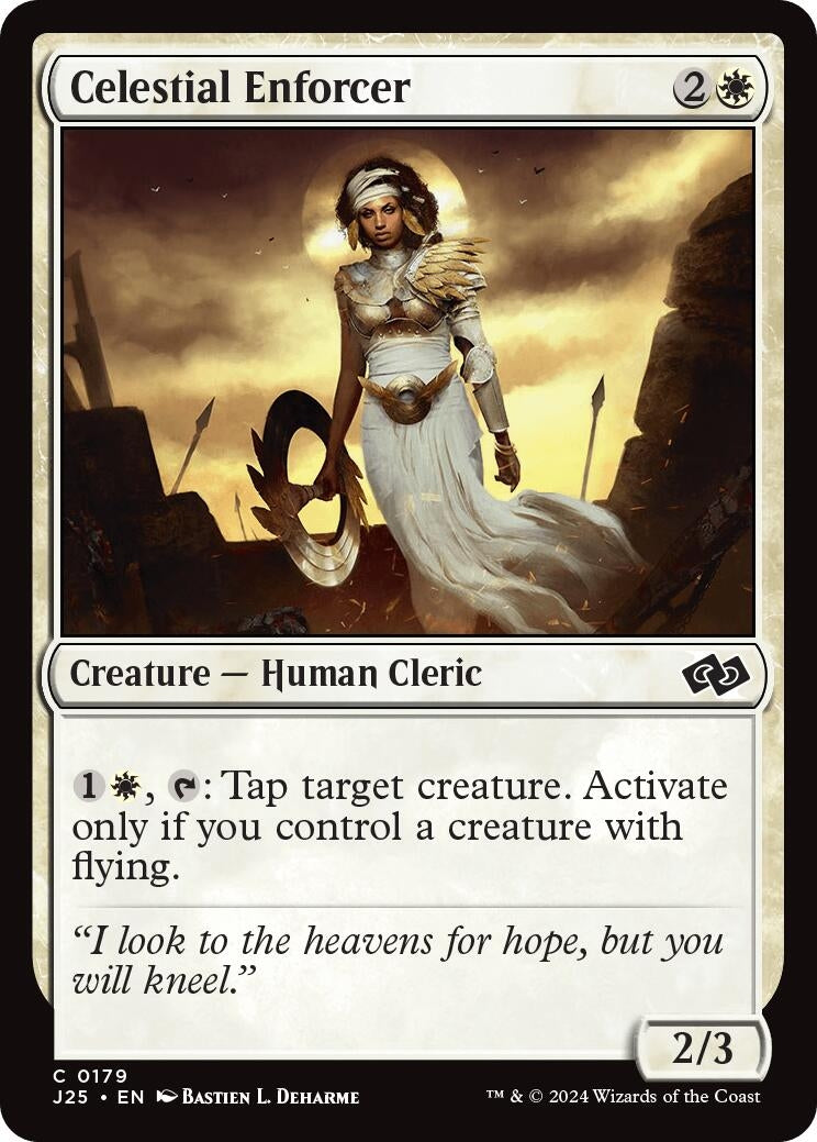 Celestial Enforcer (179) [J25] - MTG Single