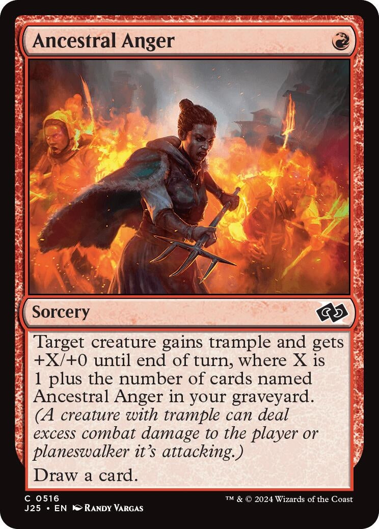Ancestral Anger (516) [J25] - MTG Single