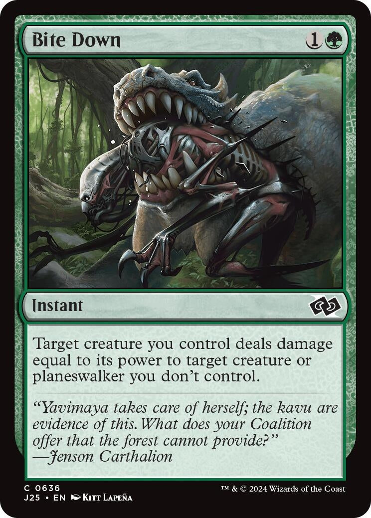 Bite Down (636) [J25] - MTG Single