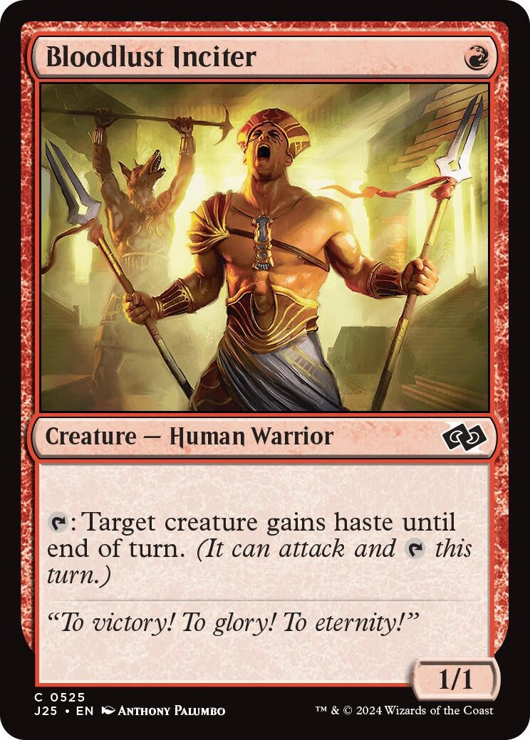 Bloodlust Inciter (525) [J25] - MTG Single