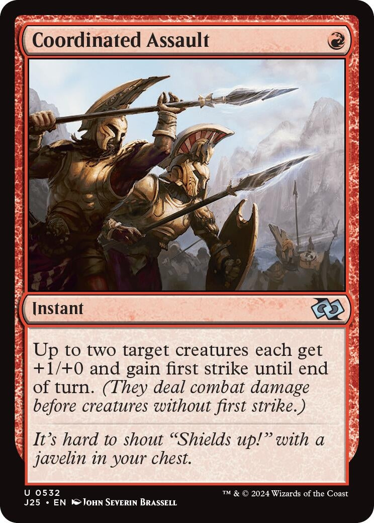 Coordinated Assault (532) [J25] - MTG Single