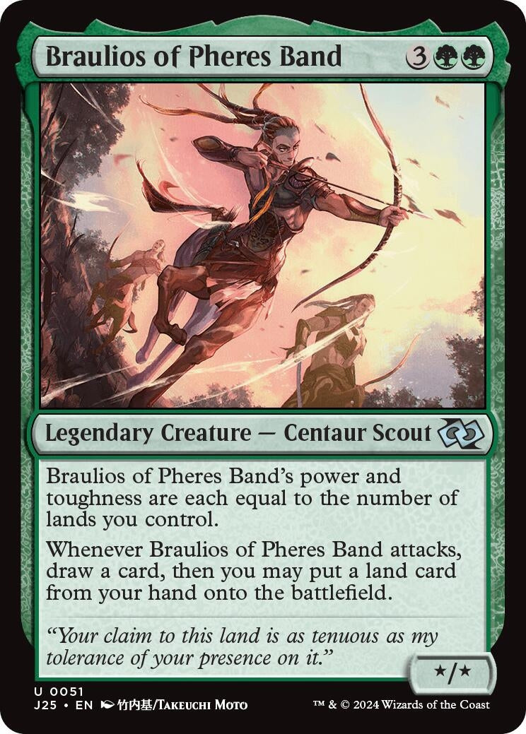 Braulios of Pheres Band (51) [J25] - MTG Single