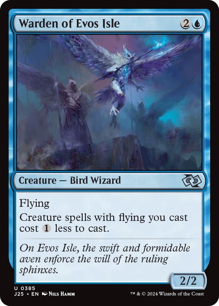 Warden of Evos Isle (385) [J25] - MTG Single