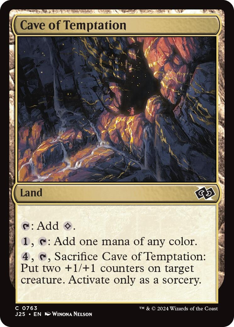 Cave of Temptation (763) [J25] - MTG Single