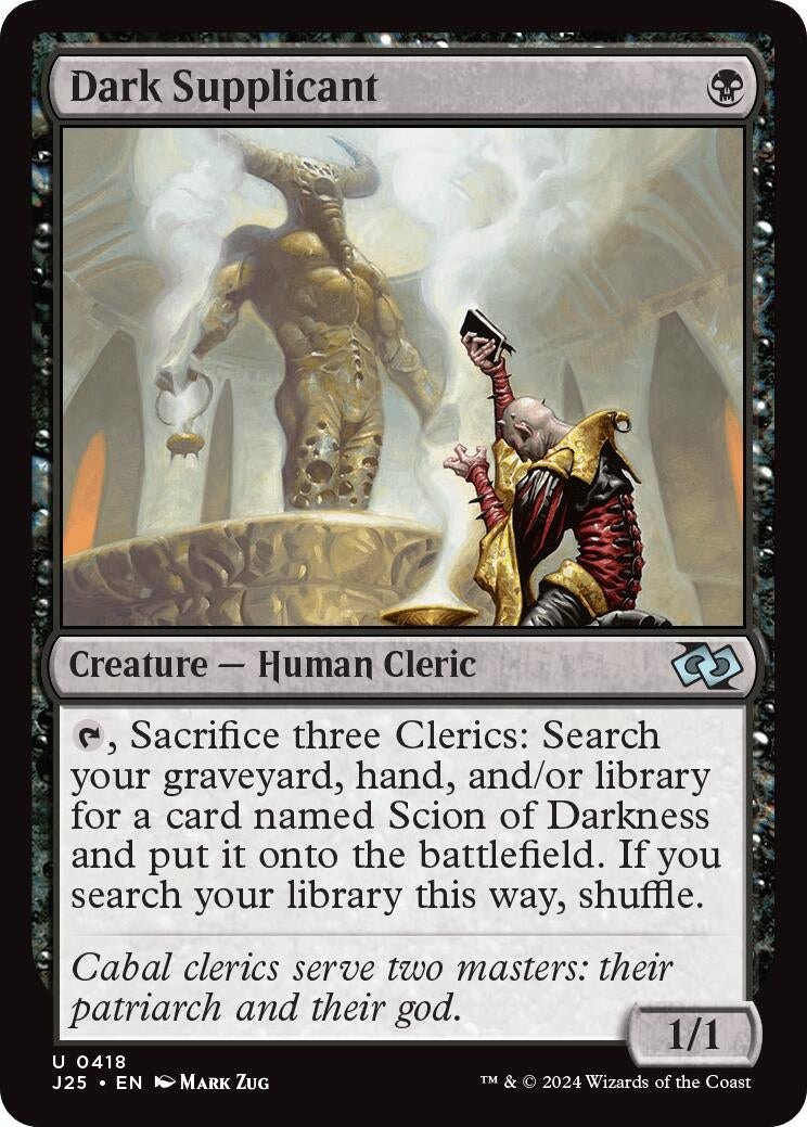 Dark Supplicant (418) [J25] - MTG Single