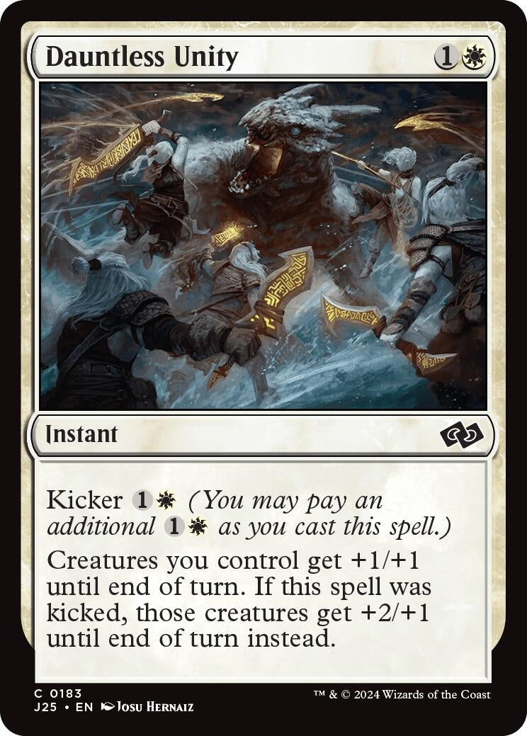 Dauntless Unity (183) [J25] - MTG Single