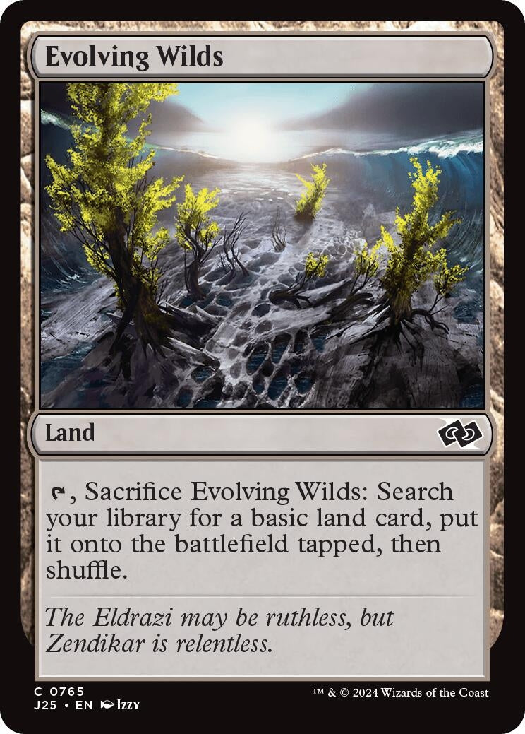 Evolving Wilds (765) [J25] - MTG Single