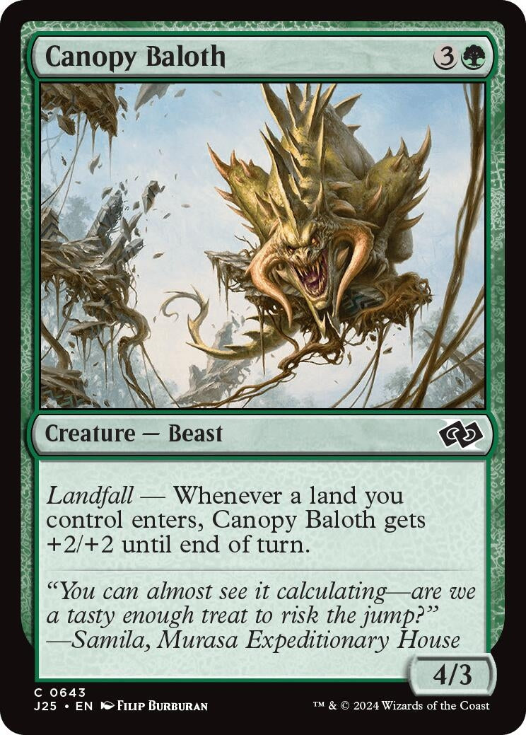 Canopy Baloth (643) [J25] - MTG Single