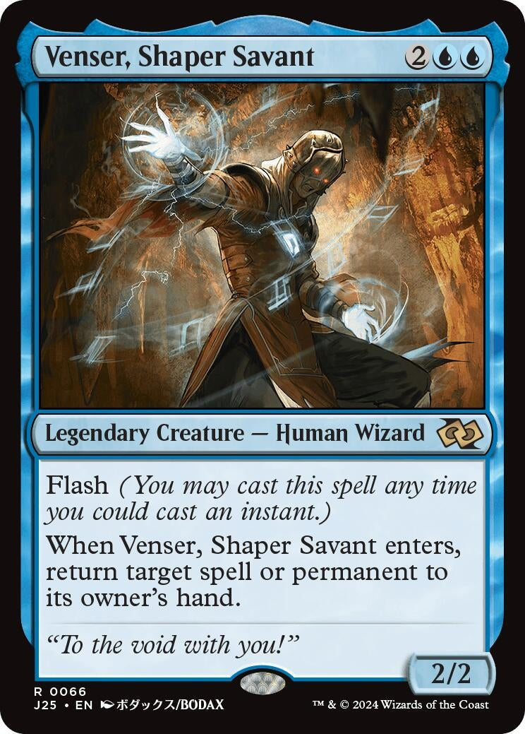 Venser Shaper Savant (Anime) (66) [J25] - MTG Single