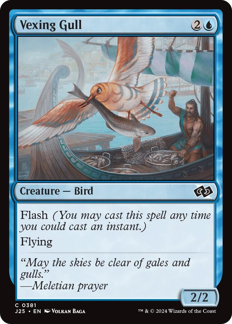Vexing Gull (381) [J25] - MTG Single