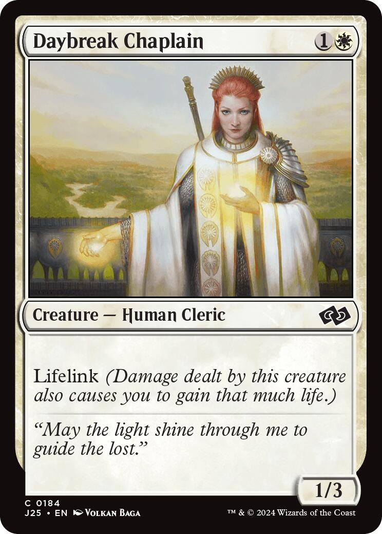 Daybreak Chaplain (184) [J25] - MTG Single