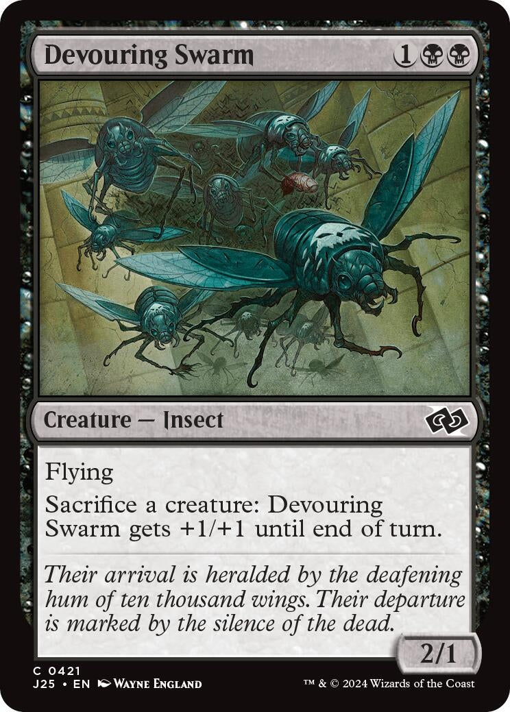 Devouring Swarm (421) [J25] - MTG Single