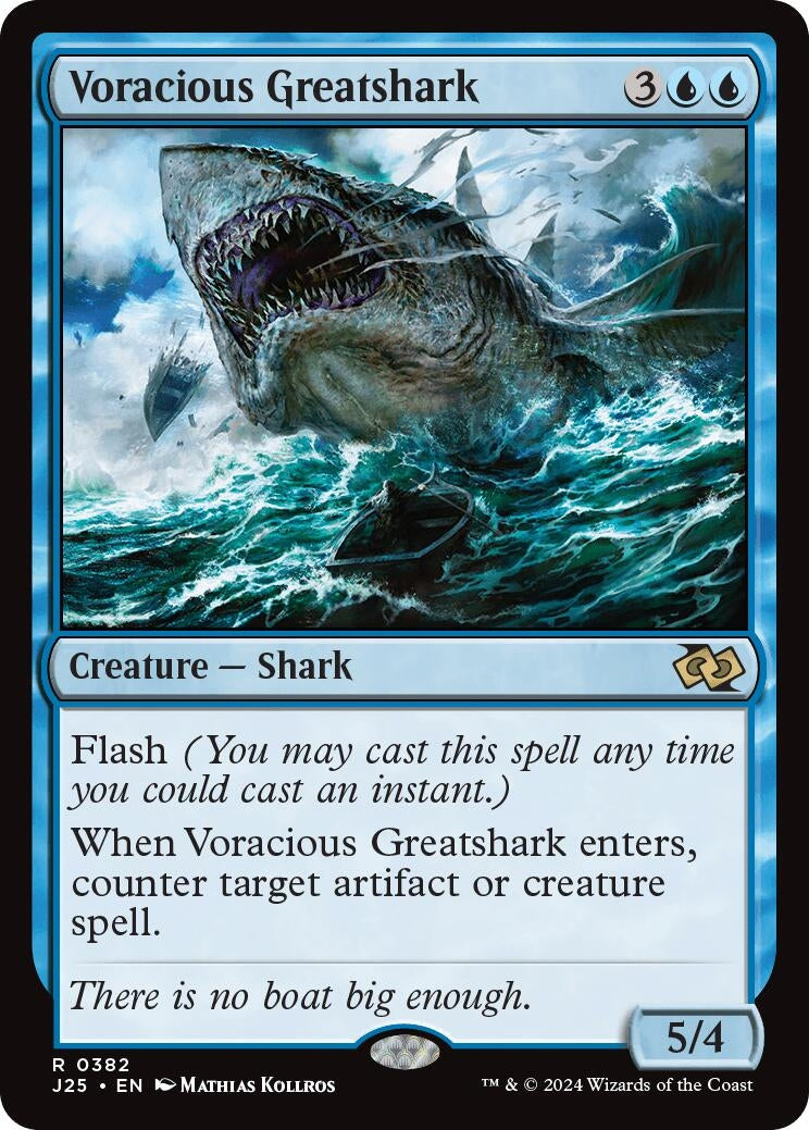 Voracious Greatshark (382) [J25] - MTG Single