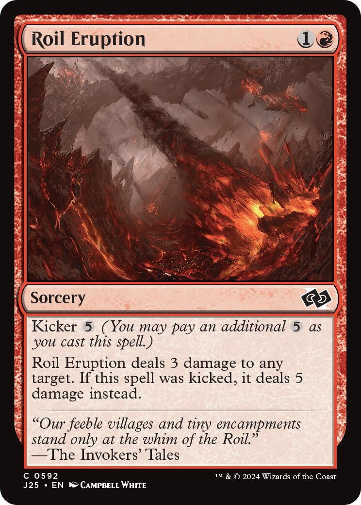 Roil Eruption (592) [J25] - MTG Single