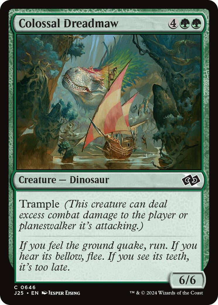 Colossal Dreadmaw (646) [J25] - MTG Single