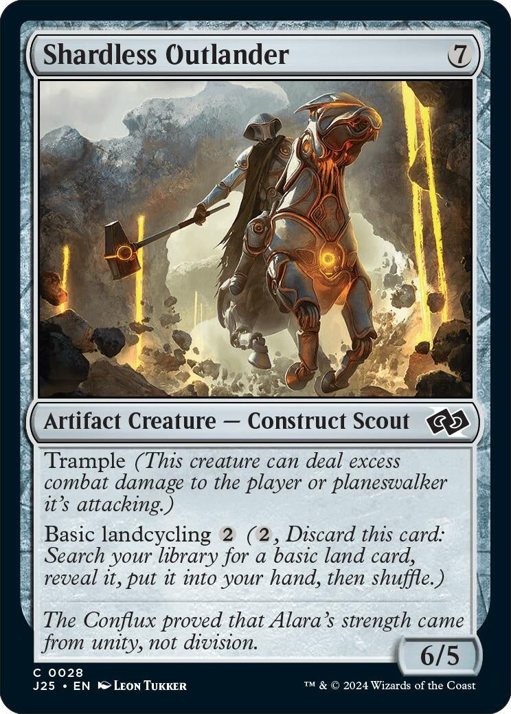 Shardless Outlander (28) [J25] - MTG Single