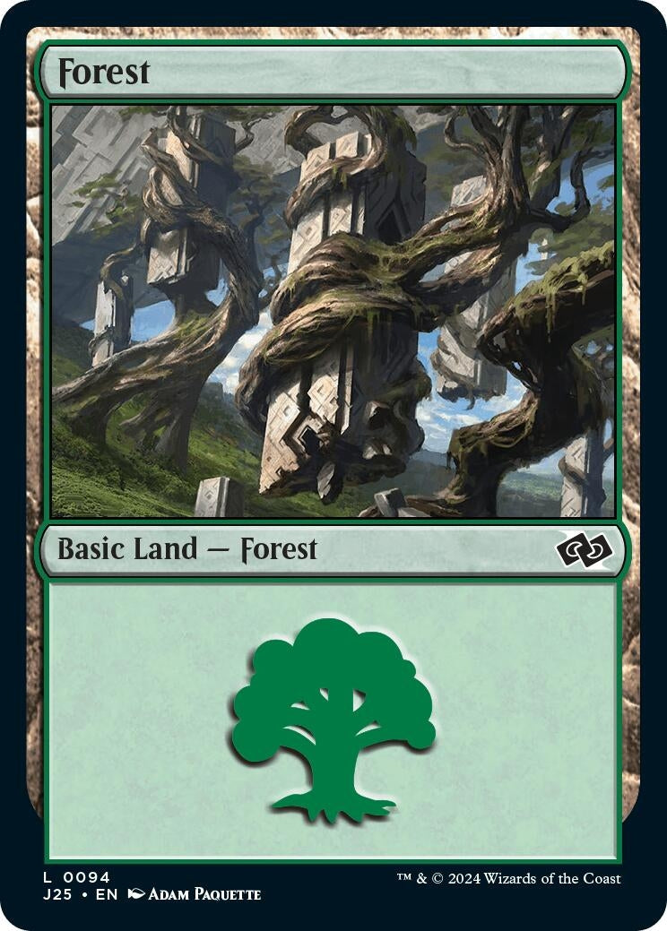 Forest (94) (94) [J25] - MTG Single