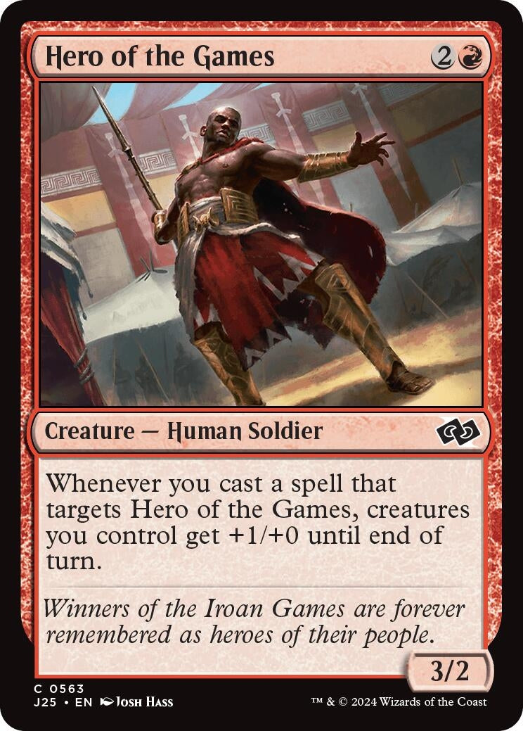Hero of the Games (563) [J25] - MTG Single