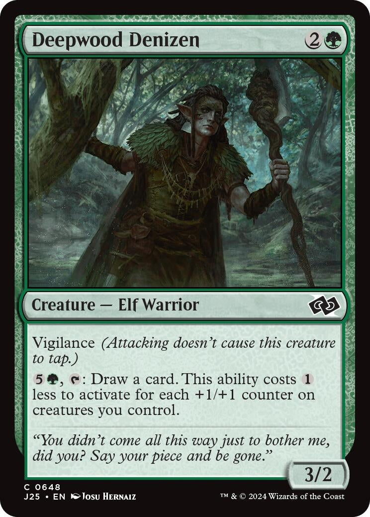 Deepwood Denizen (648) [J25] - MTG Single