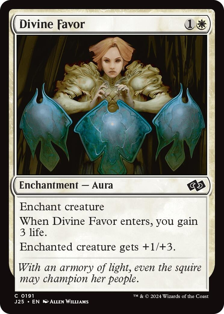 Divine Favor (191) [J25] - MTG Single