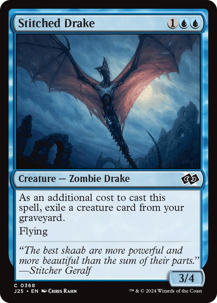 Stitched Drake (368) [J25] - MTG Single